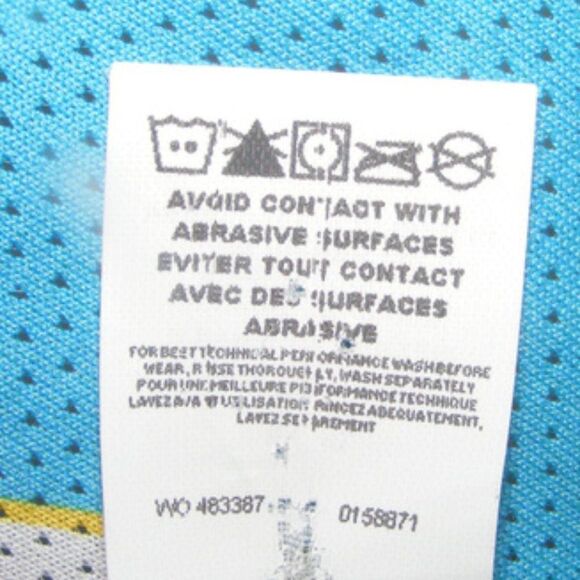 new!! SUGOI Top/Running Singlet, L Mesh Tank, Blue/White, Air-mesh - Picture 7 of 8